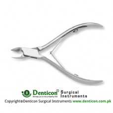 Cuticle Cutter Stainless Steel, 10 cm - 4"